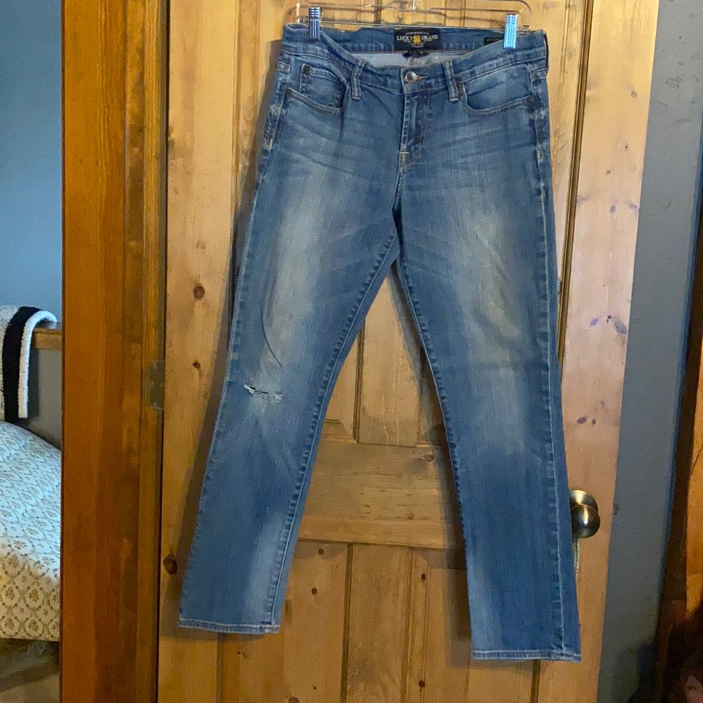 Lucky Brand Sweet Straight Jeans in Medium Wash - 29